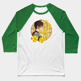 Zhongli, Genshin Impact Baseball T-Shirt